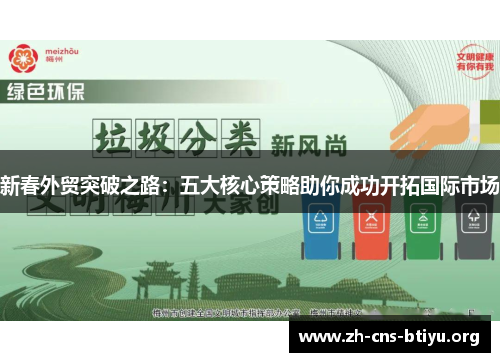 新春外贸突破之路:五大核心策略助你成功开拓国际市场 新春外贸突破之路:五大核心策略助你成功开拓国际市场